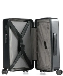 Roadster HC 4-Rollen Trolley schwarz 55 cm