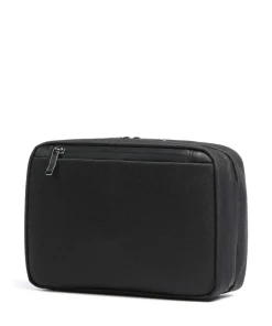 Roadster Nylon Kulturbeutel schwarz 27 cm