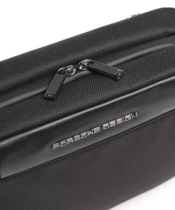 Roadster Nylon Kulturbeutel schwarz 27 cm