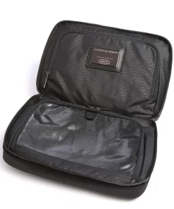 Roadster Nylon Kulturbeutel schwarz 27 cm