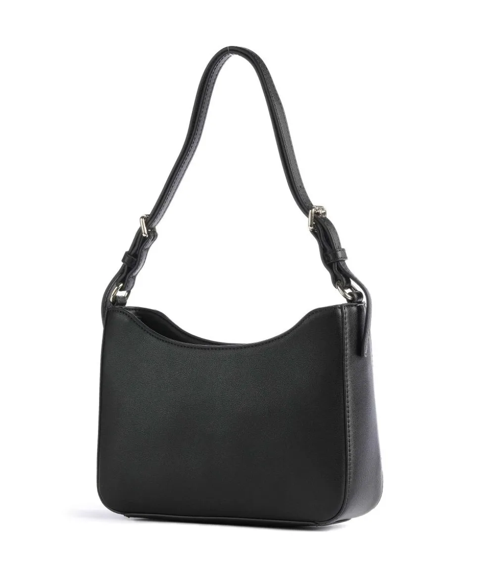 Rock Cut Schultertasche Lederimitat schwarz