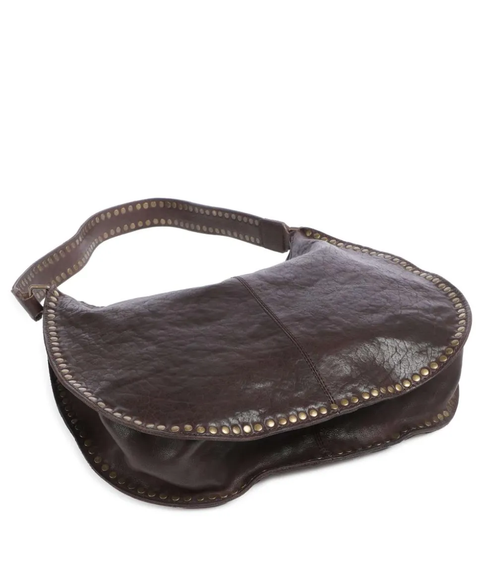 Rocking Rodeo Beuteltasche Kalbsleder dunkelbraun