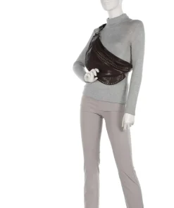 Rocking Rodeo Gürteltasche fein genarbtes Kalbsleder dunkelbraun