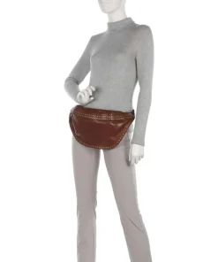 Rocking Rodeo Gürteltasche fein genarbtes Kalbsleder cognac