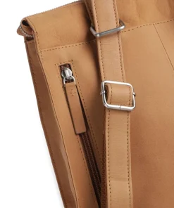 Rogue Robyn Rucksack-Tasche fein genarbtes Leder cognac