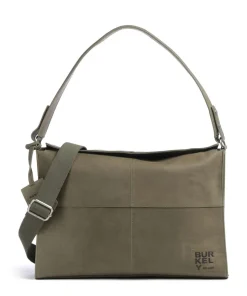 Rogue Robyn Schultertasche fein genarbtes Leder khaki