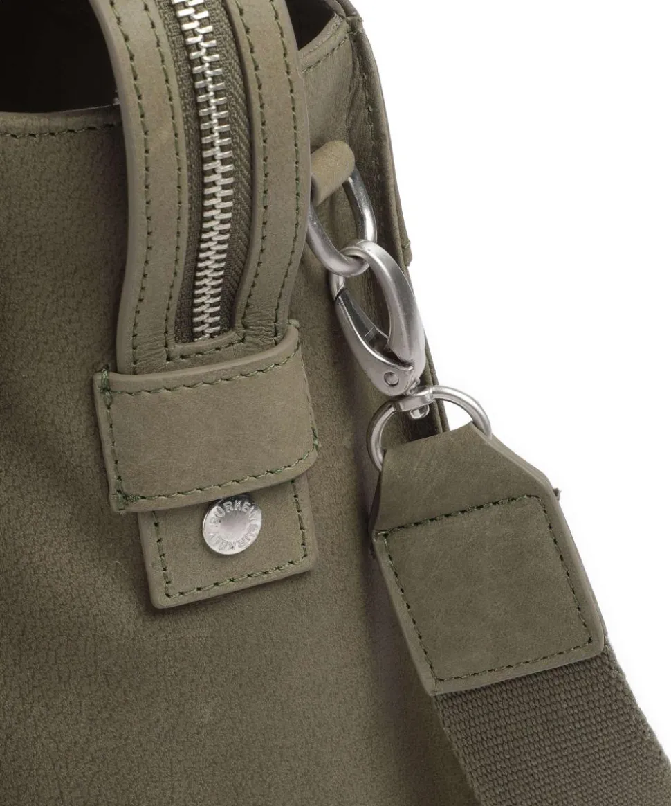 Rogue Robyn Shopper 15″ fein genarbtes Leder khaki