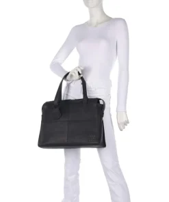 Rogue Robyn Shopper 15″ fein genarbtes Leder schwarz