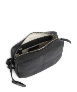 Rogue Robyn Umhängetasche fein genarbtes Leder schwarz