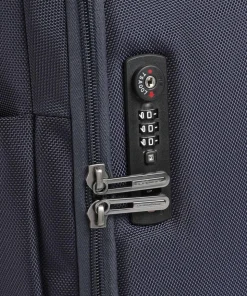 4-Rollen Trolley blau 55 cm