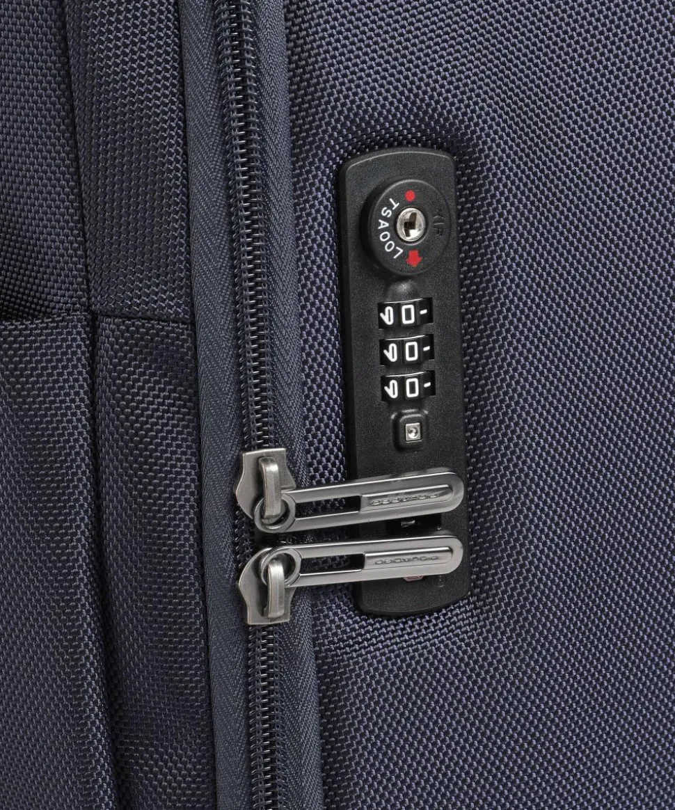 4-Rollen Trolley blau 55 cm