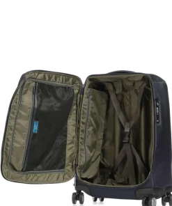 4-Rollen Trolley blau 55 cm