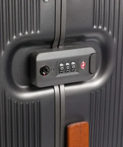 4-Rollen Trolley dunkelgrau 67 cm