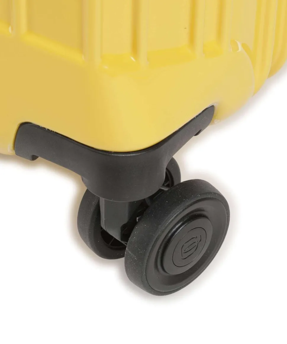 4-Rollen Trolley gelb 69 cm