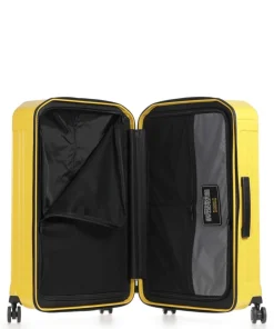 4-Rollen Trolley gelb 69 cm