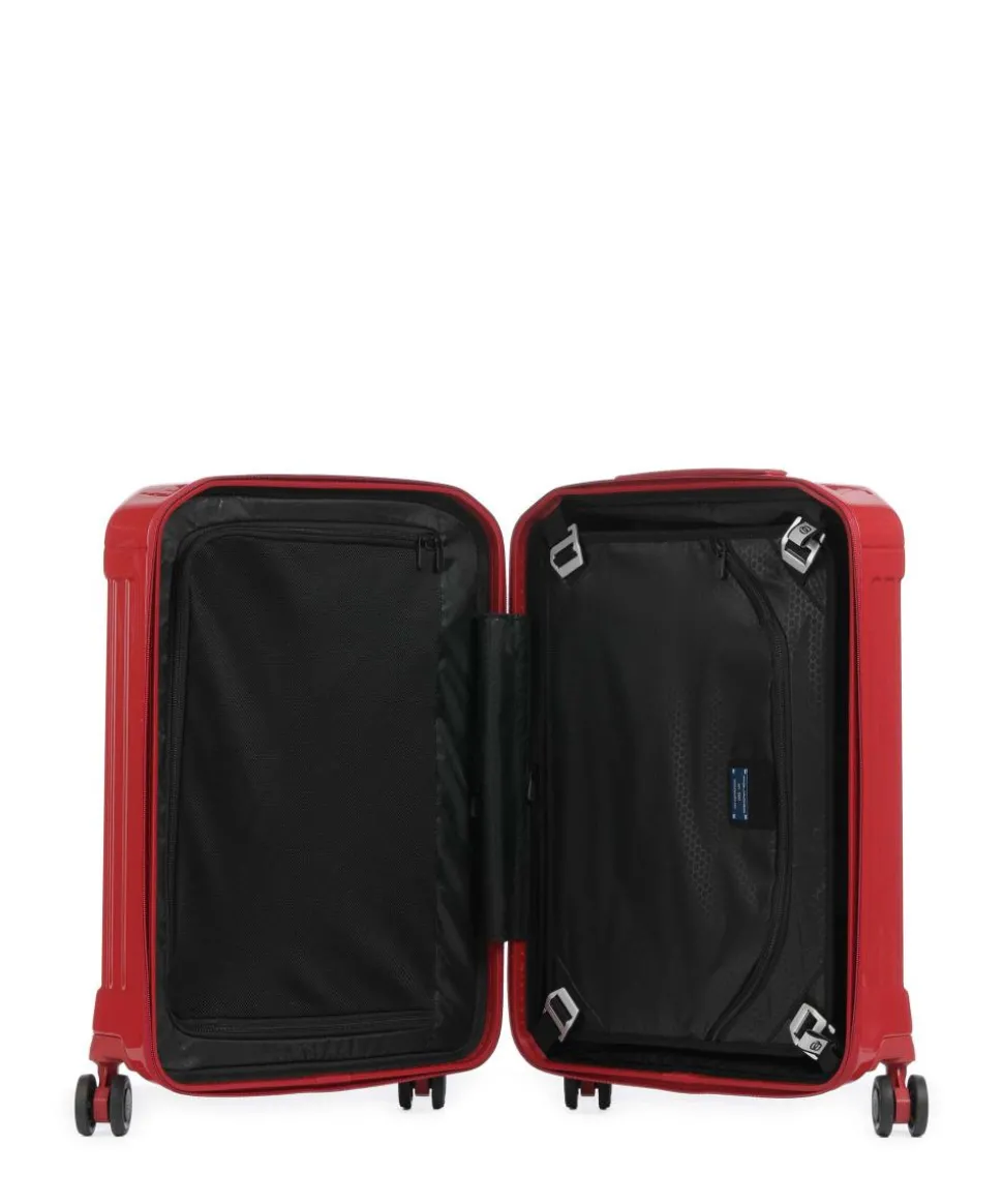 4-Rollen Trolley rot 55 cm