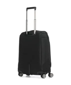 4-Rollen Trolley schwarz 55 cm