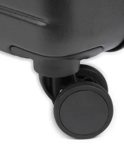 4-Rollen Trolley schwarz 56 cm