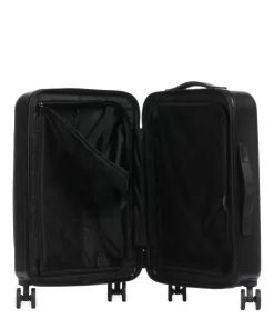 4-Rollen Trolley schwarz 56 cm