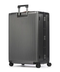 4-Rollen Trolley silber 79 cm