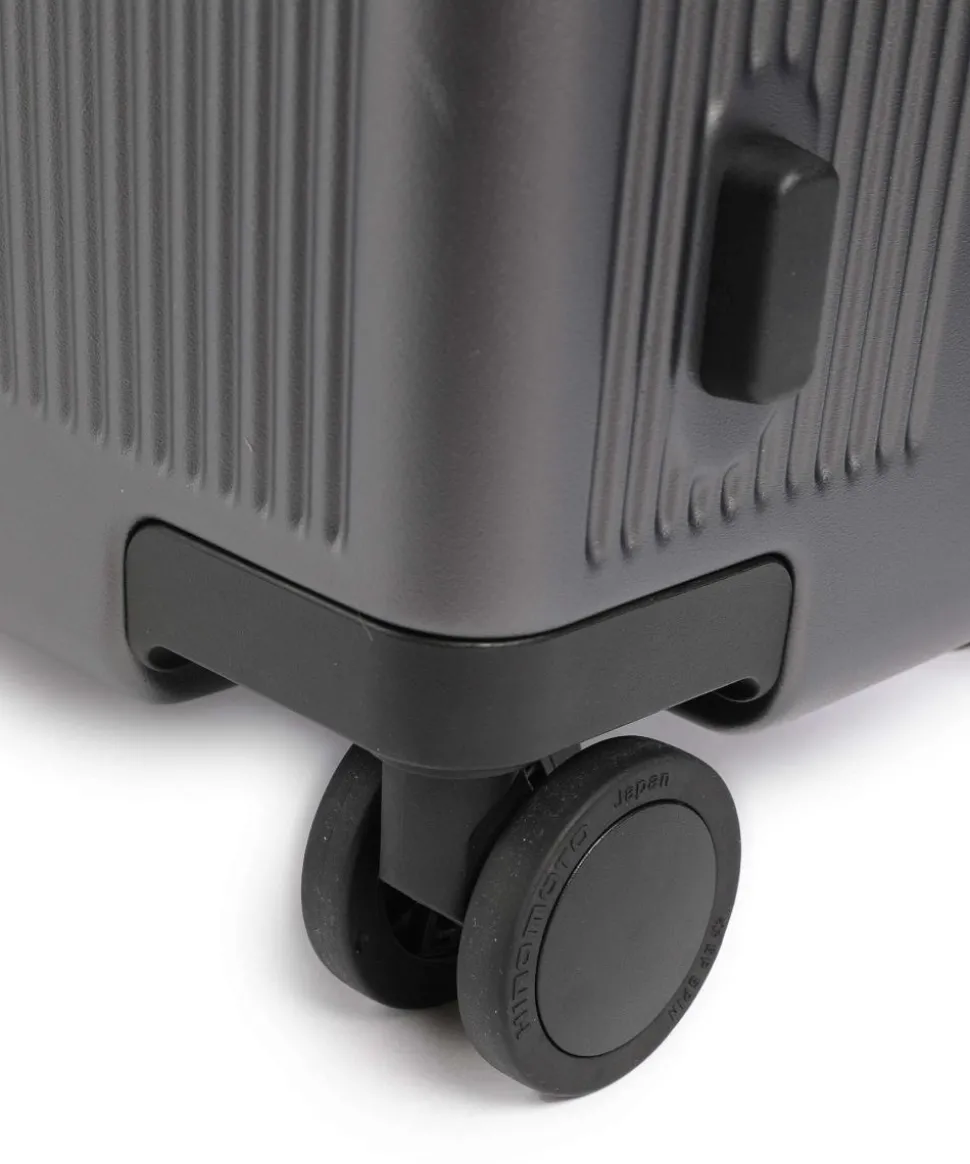 4-Rollen Trolley silber 55 cm