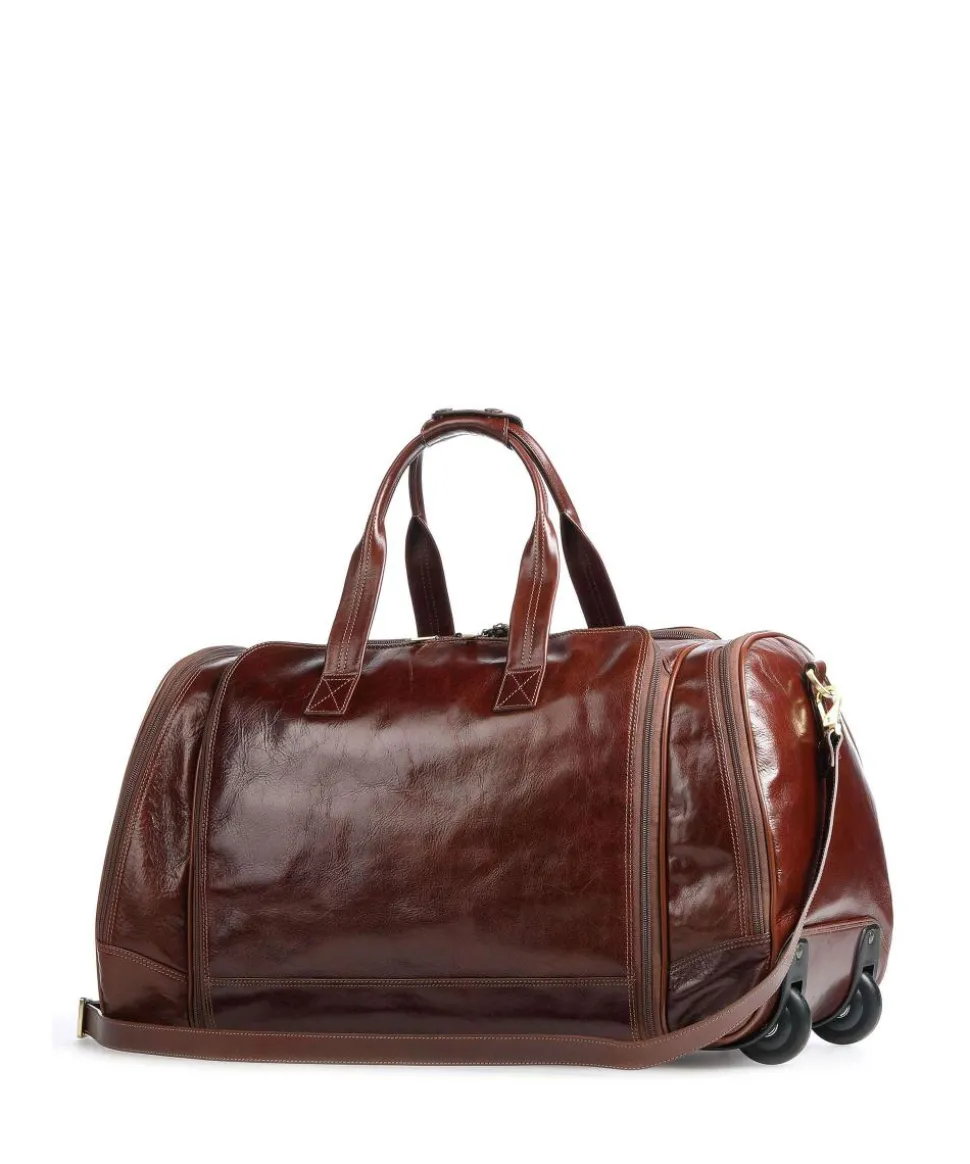 Rollenreisetasche braun 62 cm