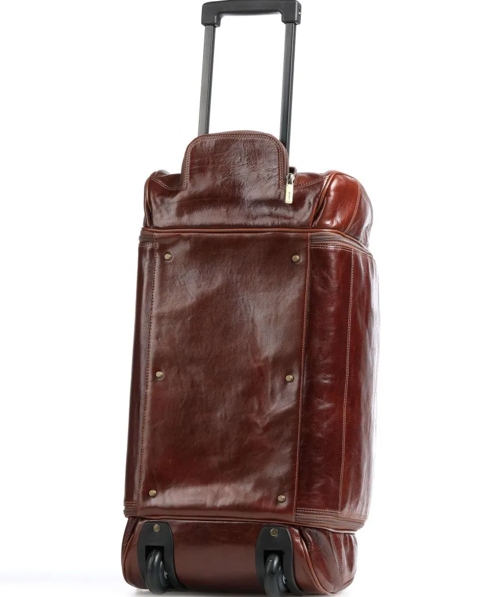 Rollenreisetasche braun 62 cm