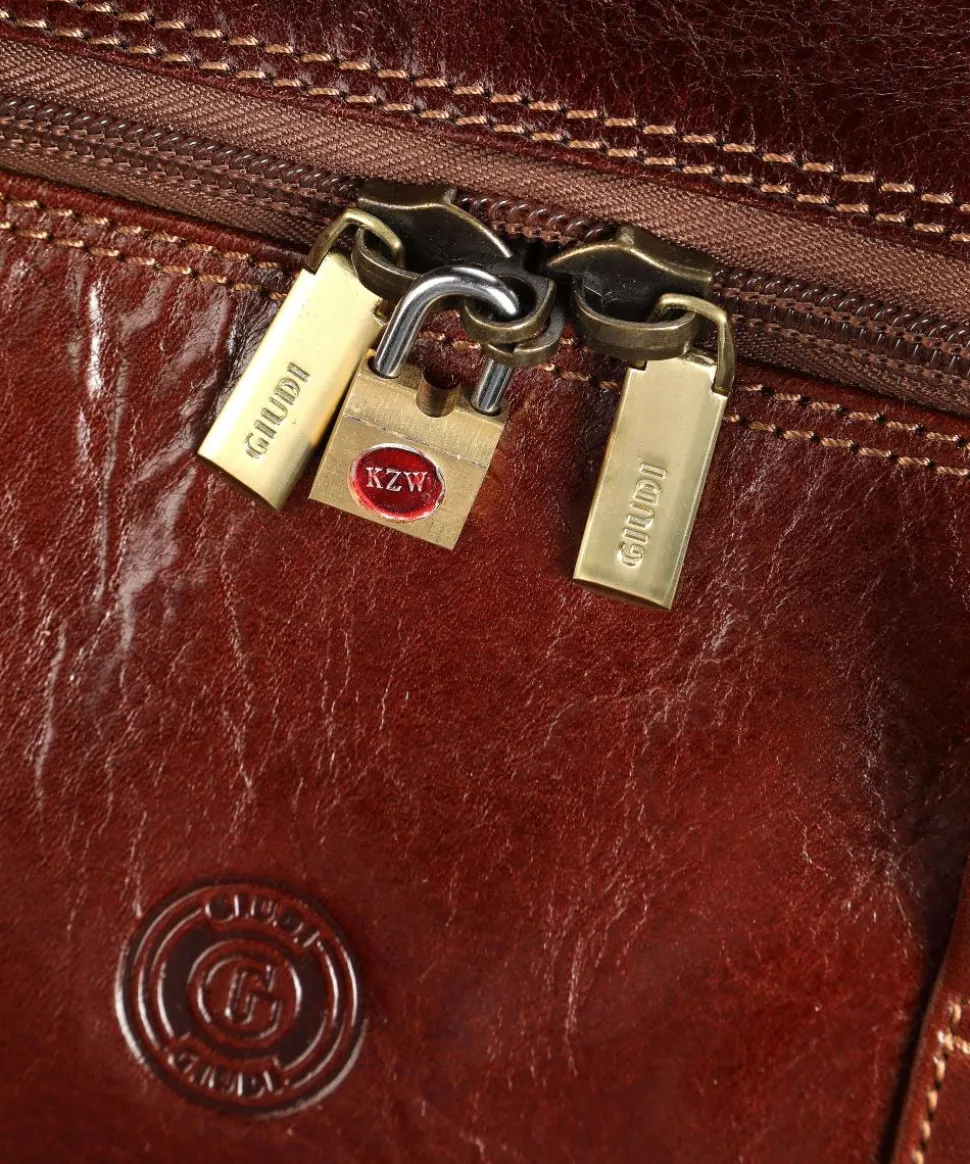 Rollenreisetasche braun 62 cm