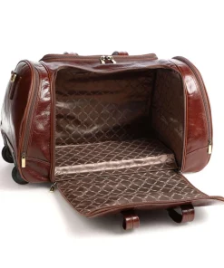 Rollenreisetasche braun 62 cm