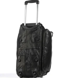 Rollenreisetasche schwarz 56 cm