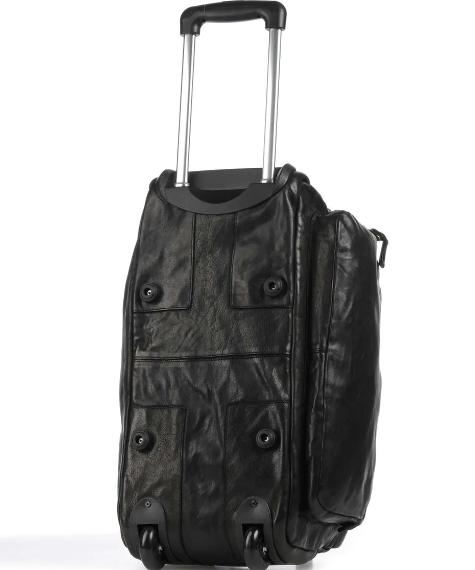 Rollenreisetasche schwarz 56 cm