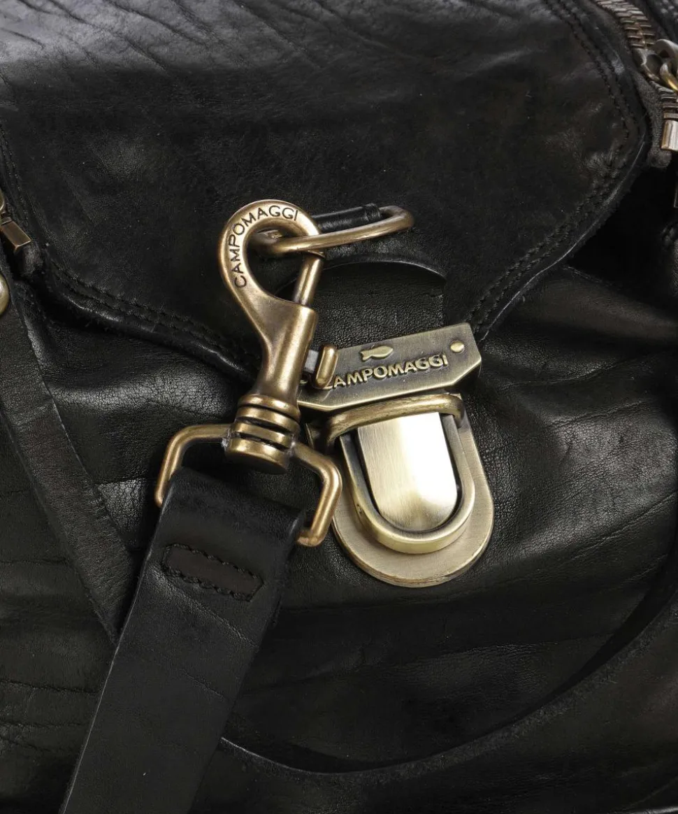 Rollenreisetasche schwarz 56 cm