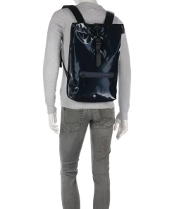 Rolltop Rucksack Polyurethane, Polyester navy