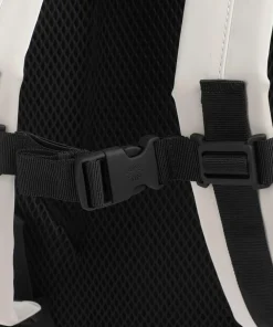 Rolltop Rucksack Polyurethane, Polyester hellgrau