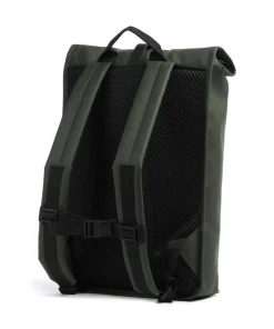 Rolltop Rucksack Polyurethane, Polyester dunkelgrün