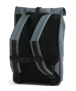Rolltop Rucksack Polyurethane, Polyester blaugrau