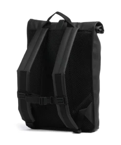 Rolltop Rucksack Polyurethane, Polyester schwarz