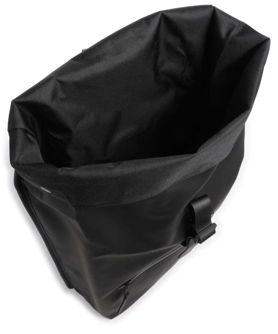 Rolltop Rucksack Polyurethane, Polyester schwarz