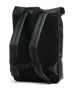 Rolltop Rucksack Polyurethane, Polyester schwarz