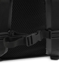 Rolltop Rucksack Polyurethane, Polyester schwarz