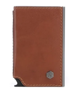 Roma RFID Kreditkartenetui glattes Rindsleder tan