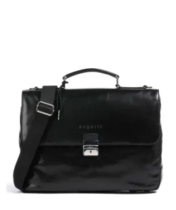 Romano Aktentasche 15″ Pull-Up Rindsleder schwarz