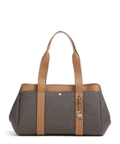 Romee Large Shopper Lederimitat braun