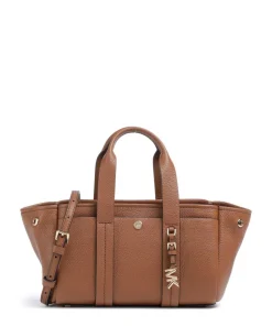 Romee XS Handtasche genarbtes Rindsleder braun