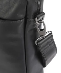 Romeo Aktentasche 14″ fein genarbtes Rindsleder schwarz