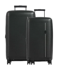 Roomer 4-Rollen Trolley Set schwarz 2-tlg.