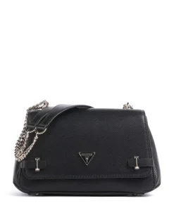 Rosalba Schultertasche Lederimitat schwarz