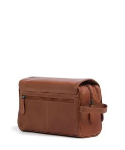 Rosario Kulturbeutel cognac 25 cm