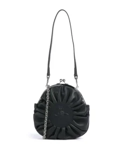 Rosie Frame Nappa Umhängetasche Nappaleder schwarz