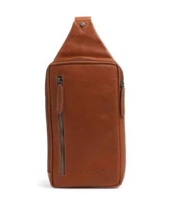 Rotterdam Slingbag Rindsleder cognac
